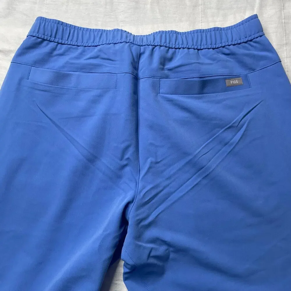 NWT Figs Tansen Jogger Scrub Pants Ceil Blue Size Large Men's